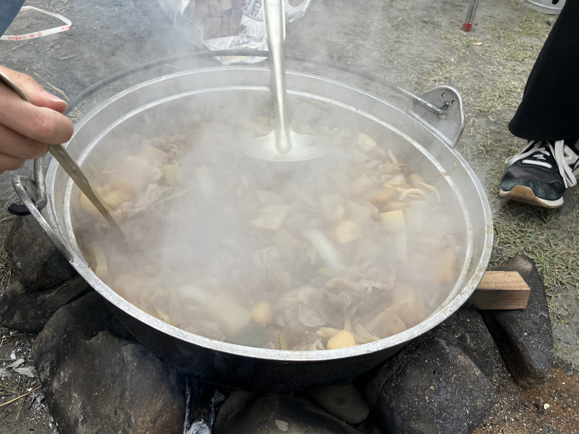 芋煮&BBQ会をしました！