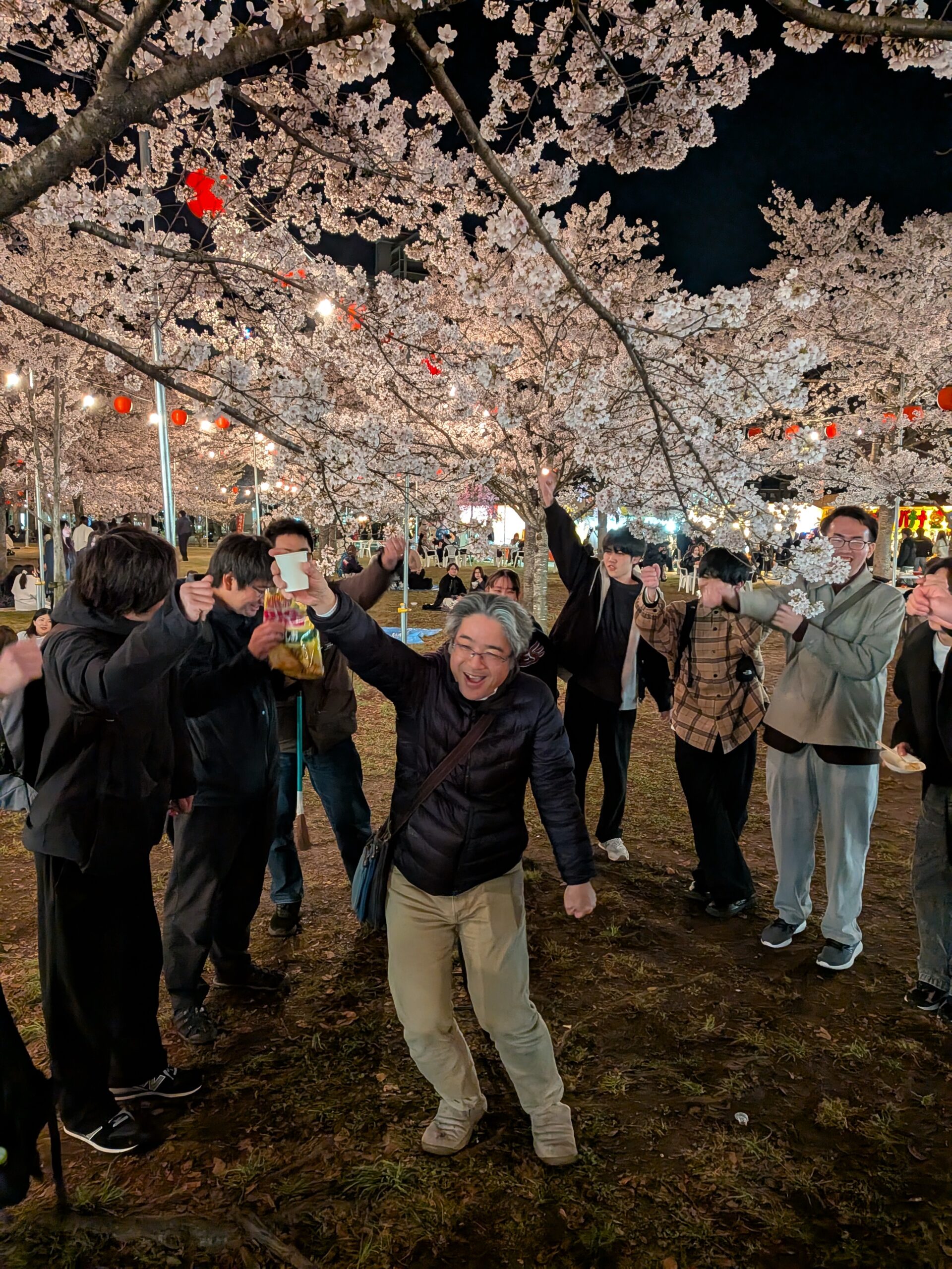 【新入生歓迎会】花見会を行いました